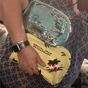 FINALPRICE🔥NWOTMarc Jacobs Fragrance Cosmetic BagsBUNDLE 10.5” X 7”